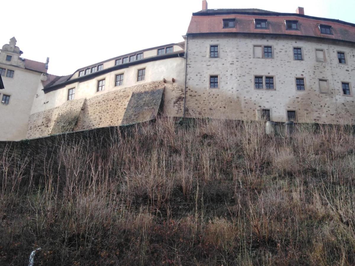 Ferienwohnung Wettin Exteriör bild