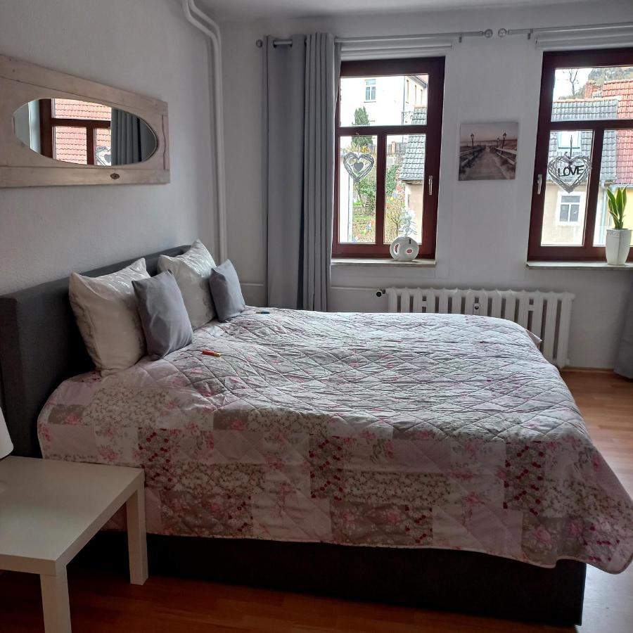 Ferienwohnung Wettin Exteriör bild