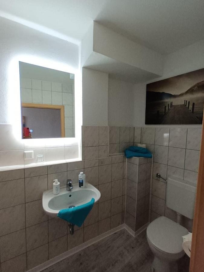 Ferienwohnung Wettin Exteriör bild